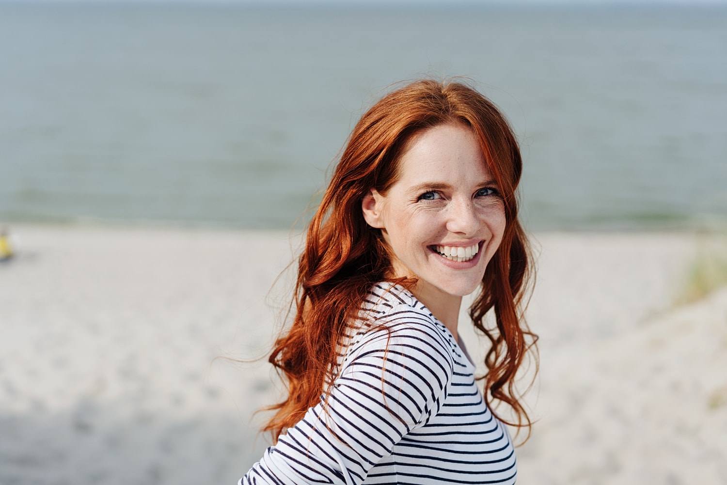 Lakewood Ranch Sofwave model with brown hair